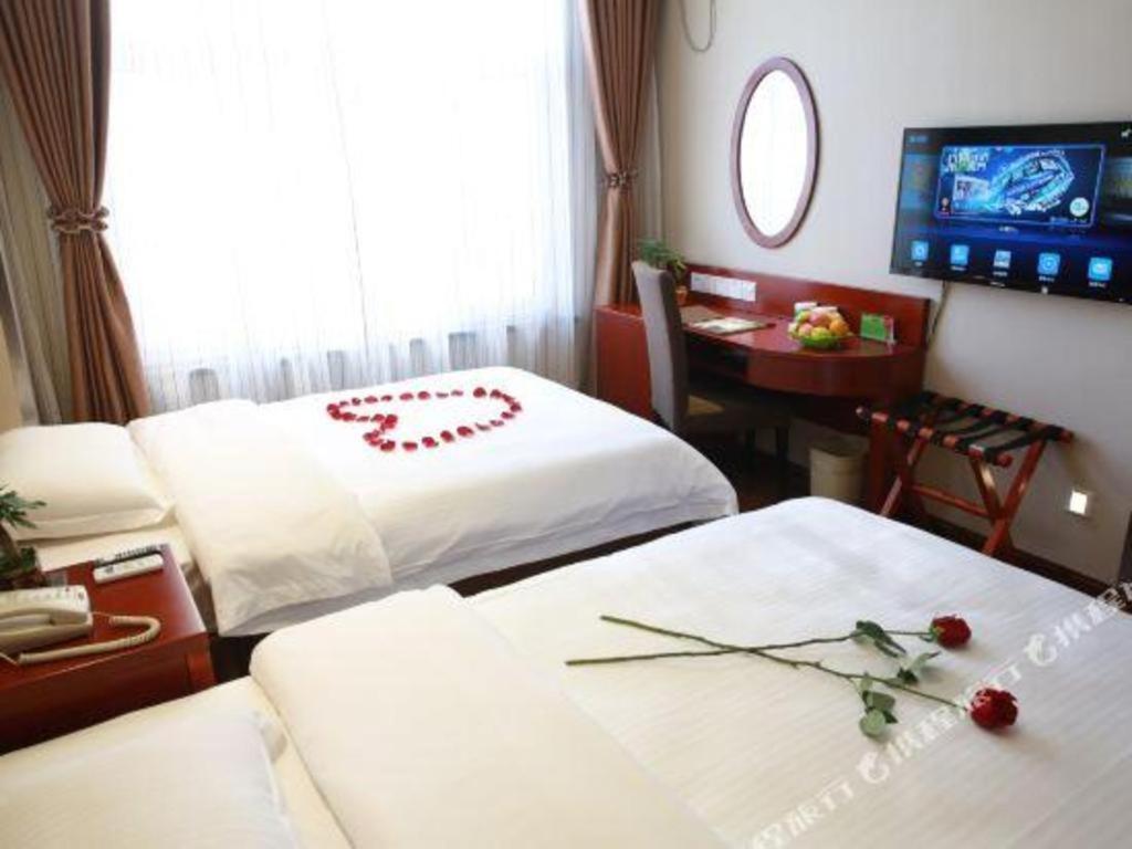 Greentree Inn Bole Wanxianghui Express Hotel Exterior photo